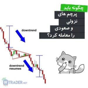 پرچم های نزولی و صعودی