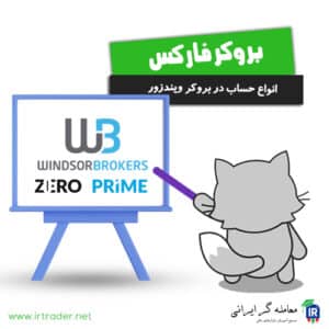 انواع حساب در بروکر ویندزور